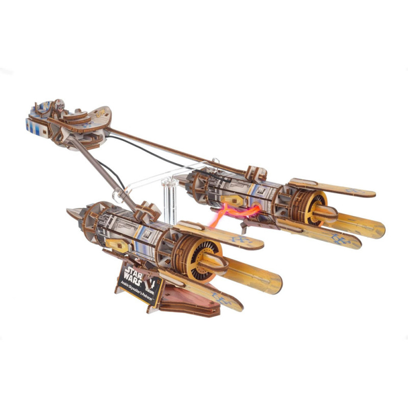 Podracer d'Anakin Skywalker - Puzzle 3D en bois Ugears