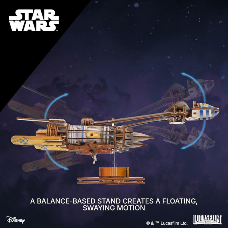 Podracer d'Anakin Skywalker - Puzzle 3D en bois Ugears