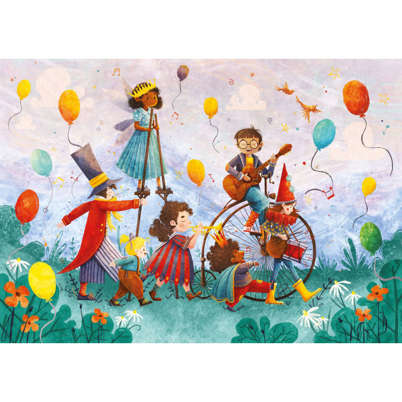 Puzzle en Bois -Musiciens - 50 Pièces – Michèle Wilson