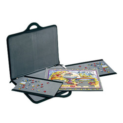 Porte-Puzzle - 500 pièces -mallette porte-puzzle velours anti-glisse