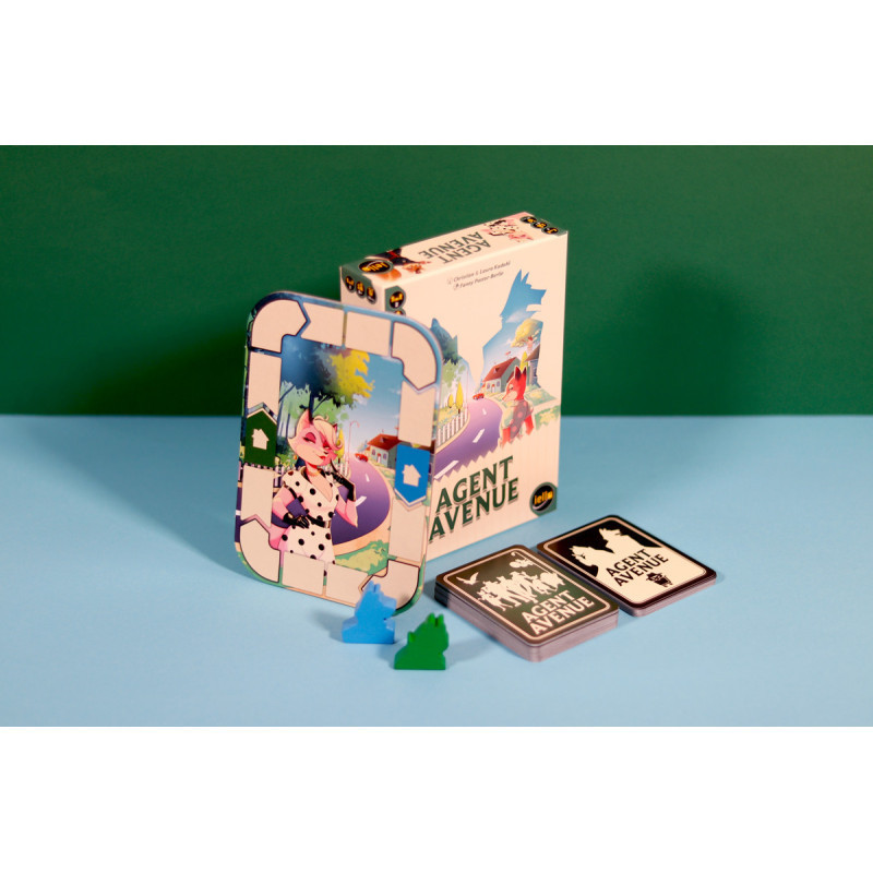 Agent Avenue Iello | Jeu de Cartes Tactique et Bluff pour 2