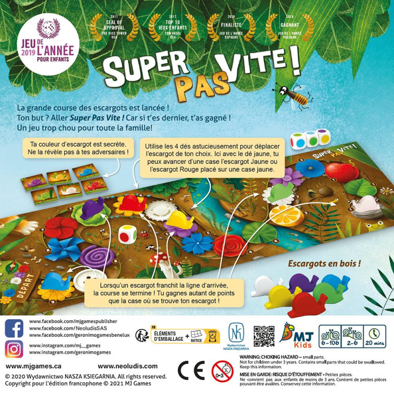 SUPER PAS VITE ! Ti Kid's | Jeu de Course Inversée dès 6 Ans