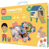100 gommettes la ferme - Activités et loisirs créatifs