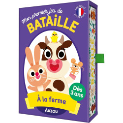 À la ferme – Mon premier jeu de bataille de Auzou