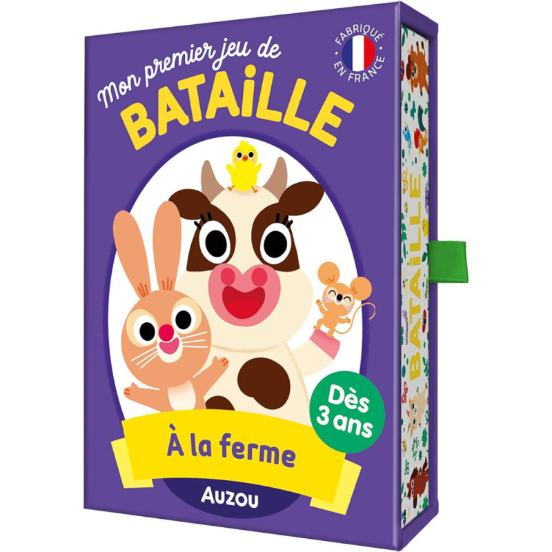À la ferme – Mon premier jeu de bataille de Auzou