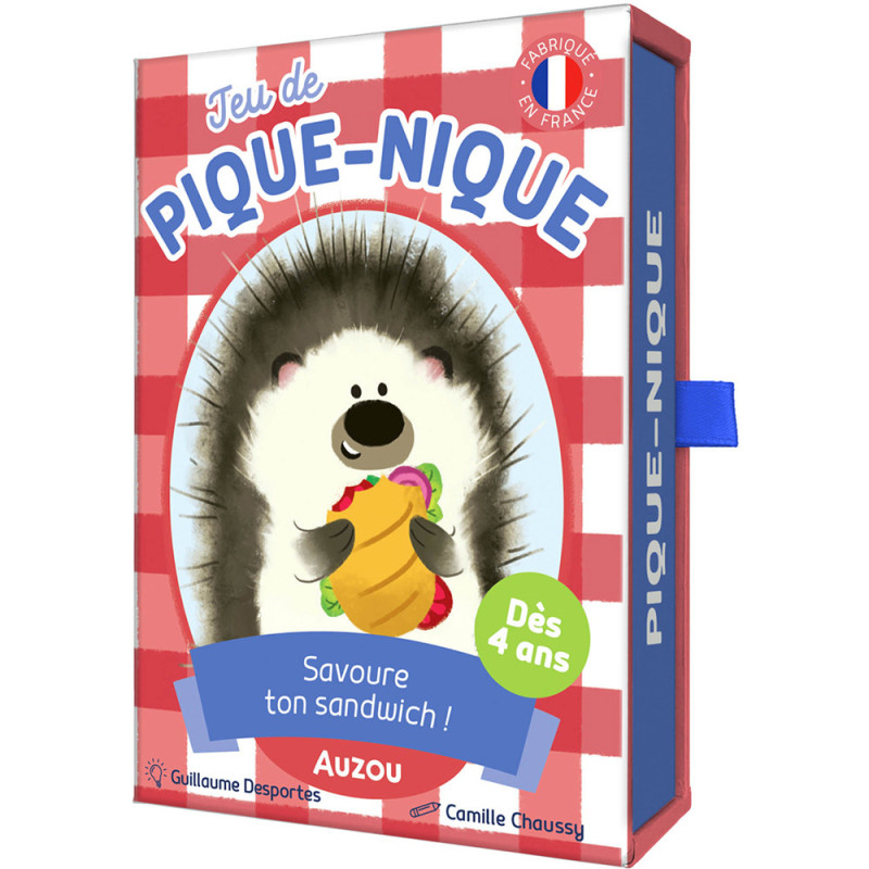 Jeu de pique-nique – Le jeu de cartes de Auzou