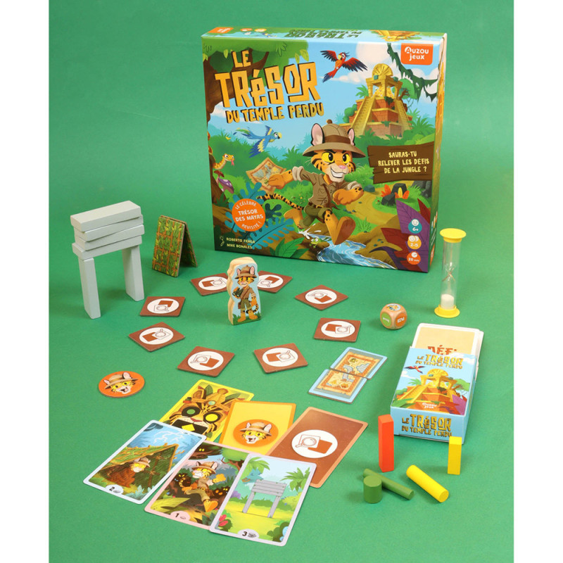 Le trésor du temple perdu – Le grand jeu de Auzou