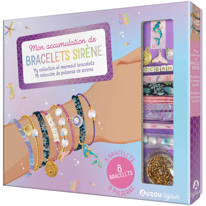 Mon Accumulation de Bracelets Sirène Auzou
