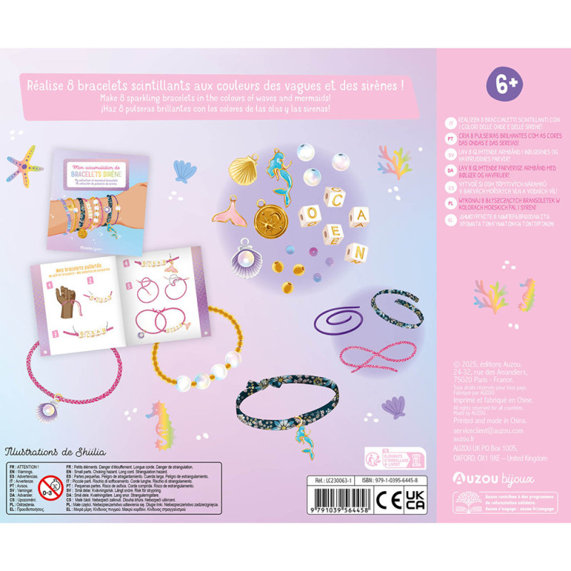 Mon Accumulation de Bracelets Sirène Auzou