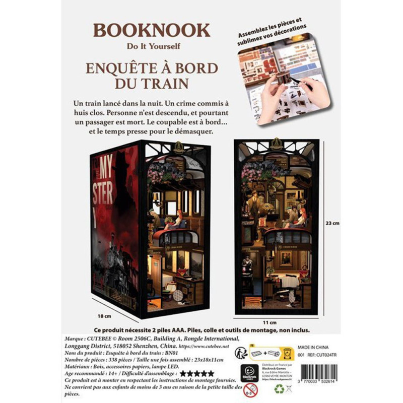 Booknook - Enquête à bord du train