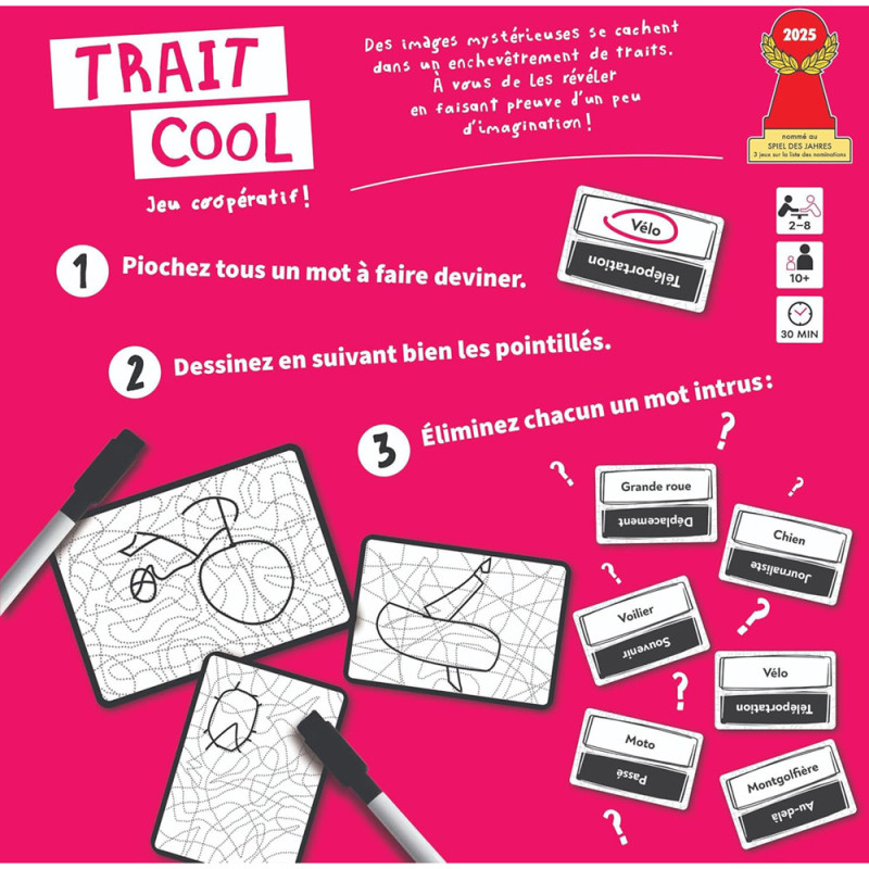 Trait cool - Jeu de dessin coopératif