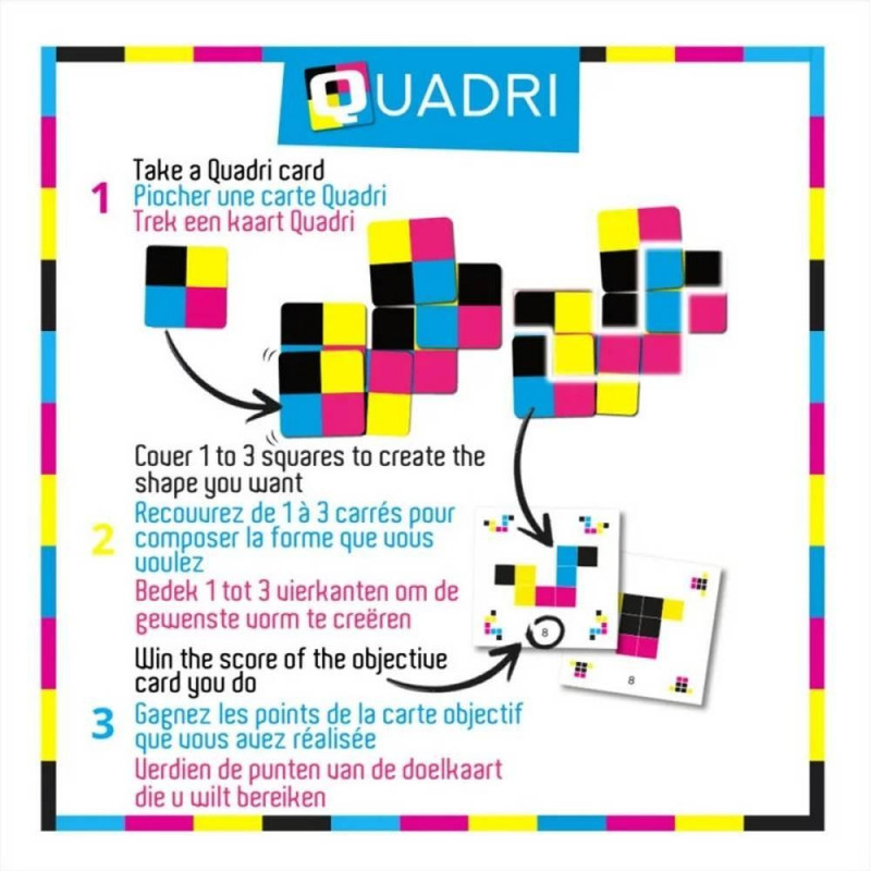 QUADRI - Jeu de carte