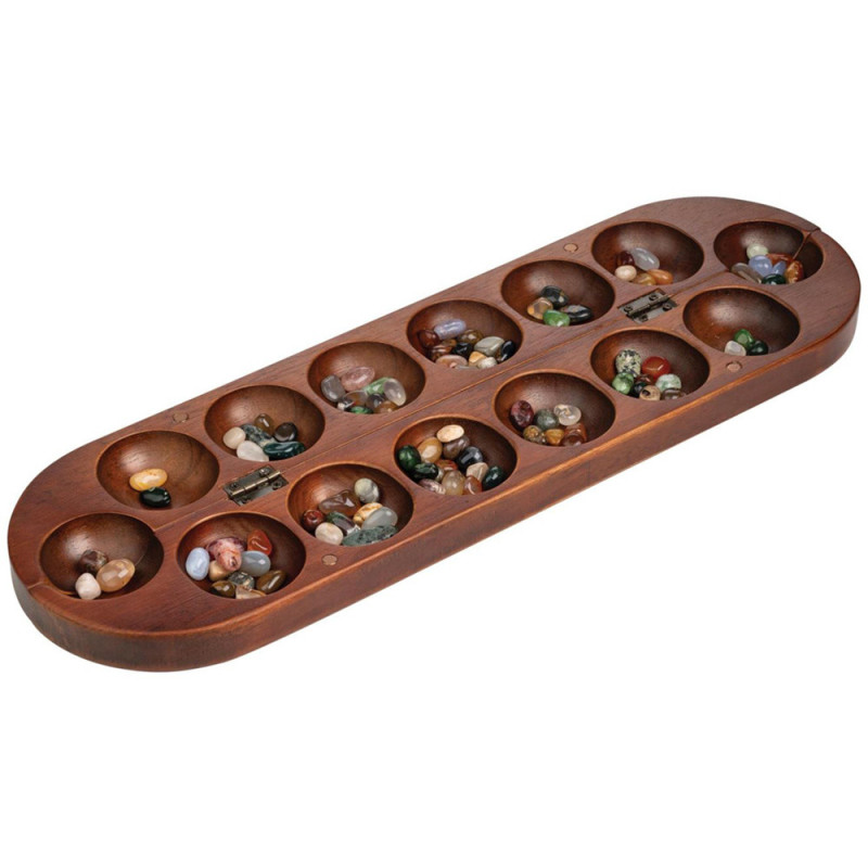 Awalé pliable - Jeu en bois