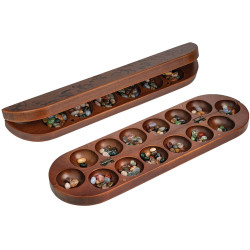 Awalé pliable - Jeu en bois