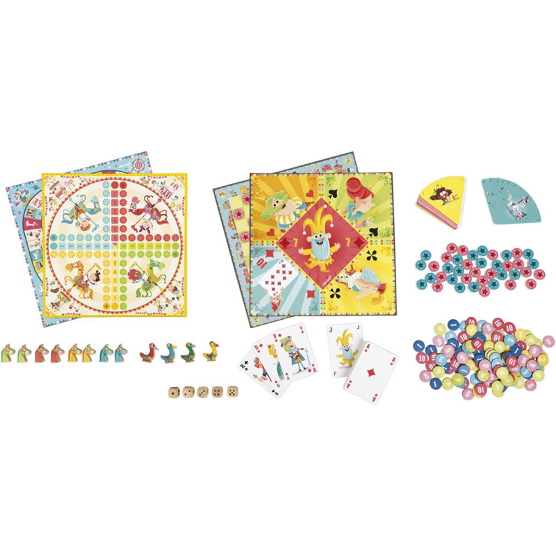 Coffret multi jeux traditionnels - Janod