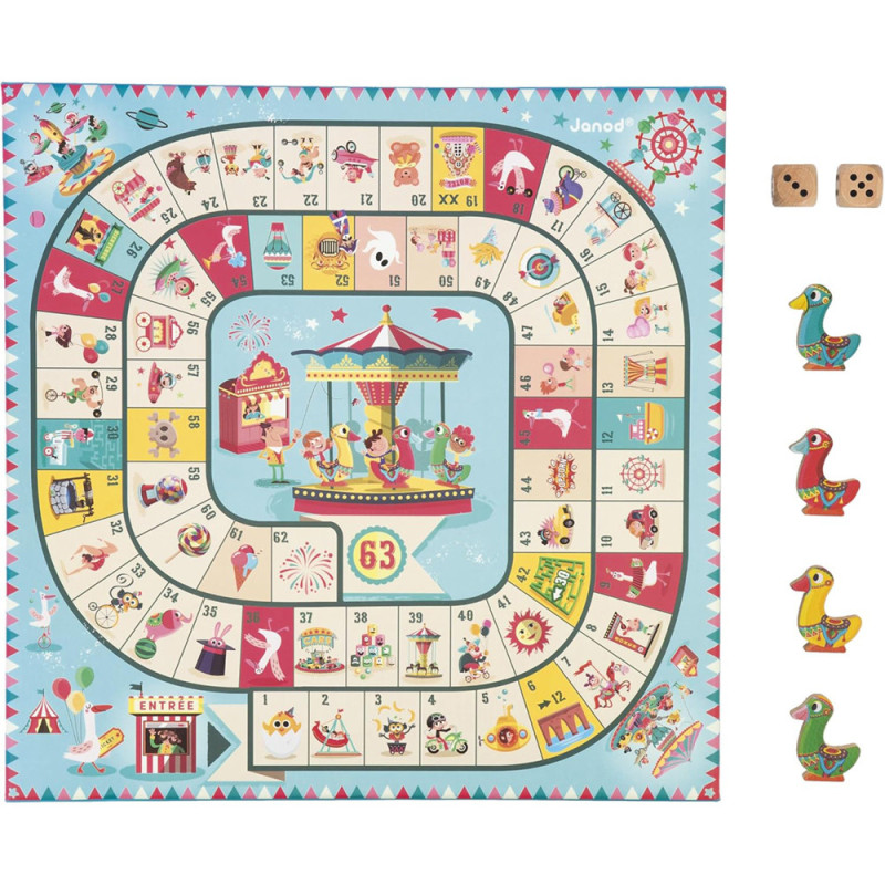 Coffret multi jeux traditionnels - Janod