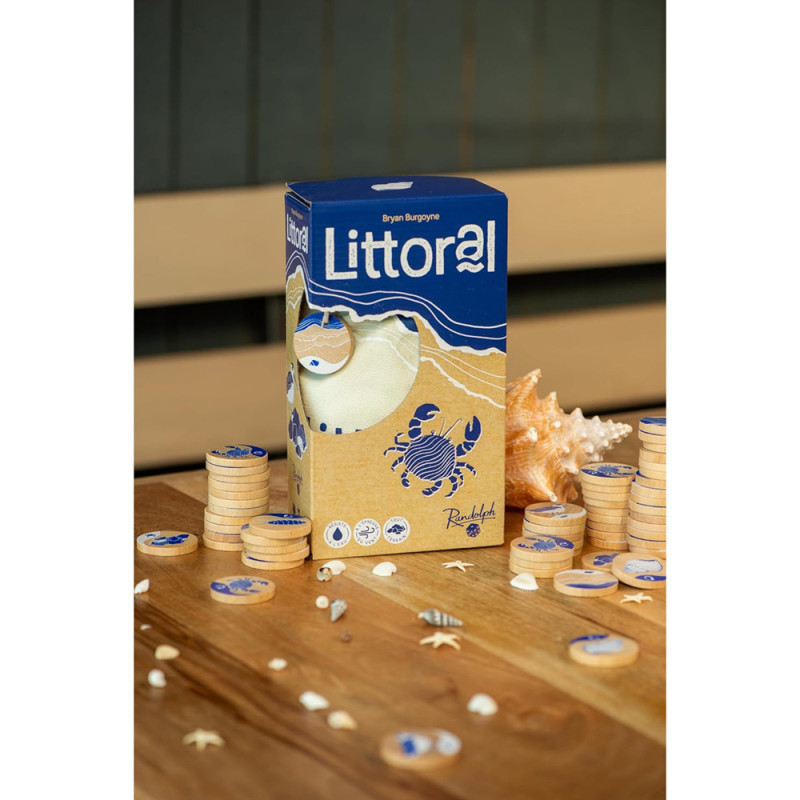 Littoral - Jeu de société en bois