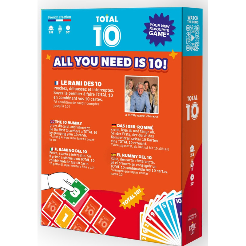 Total 10 - Jeu de carte