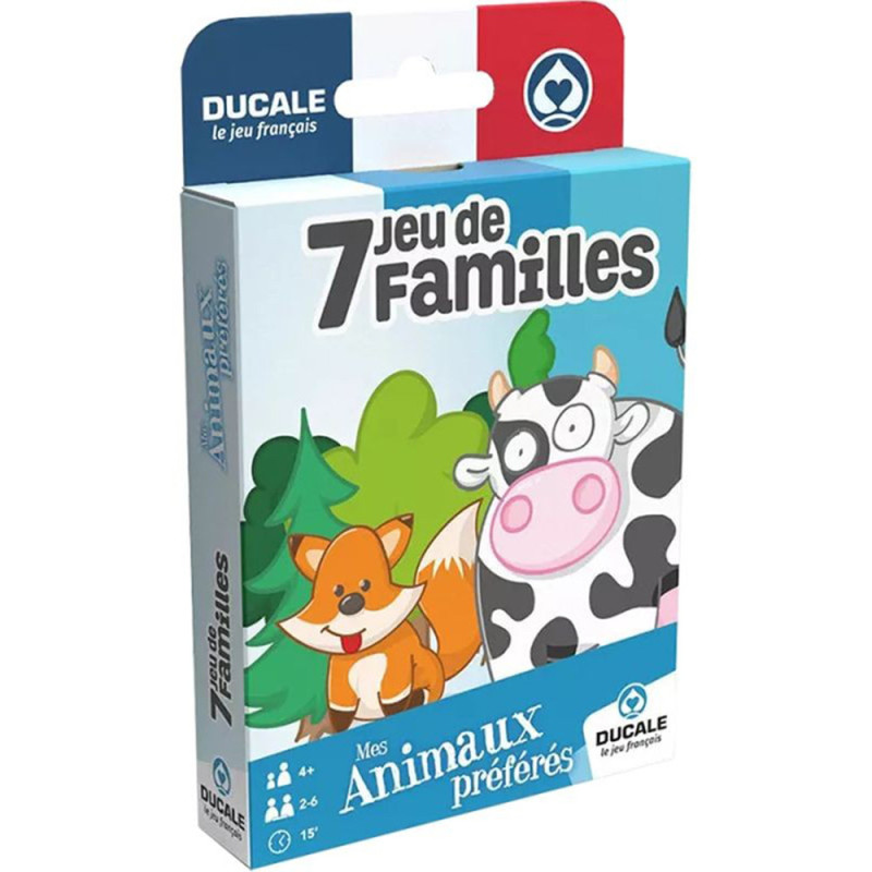 Jeu de 7 familles - Mes Animaux Préférés