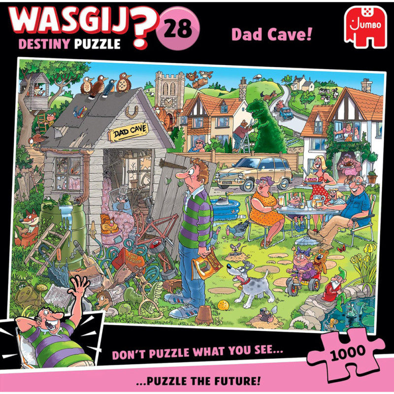 Puzzle Wasgij Destiny 28 - 1000 Pcs - Le Débarras De Papa