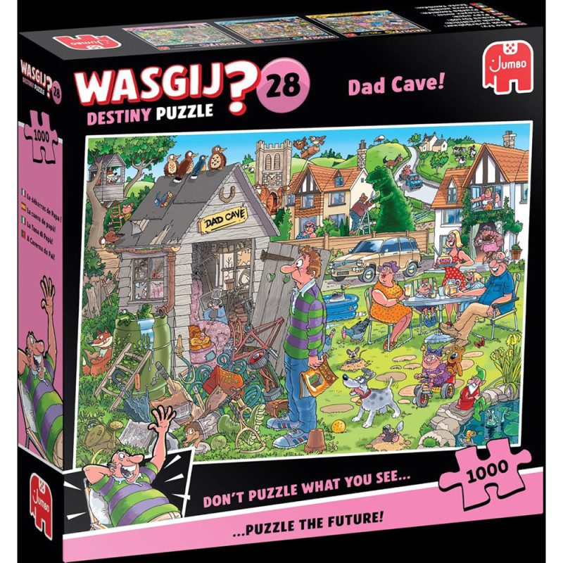 Puzzle Wasgij Destiny 28 - 1000 Pcs - Le Débarras De Papa