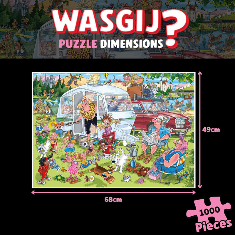 Puzzle Wasgij Destiny 29 - 1000 Pcs - L'emplacement Parfait