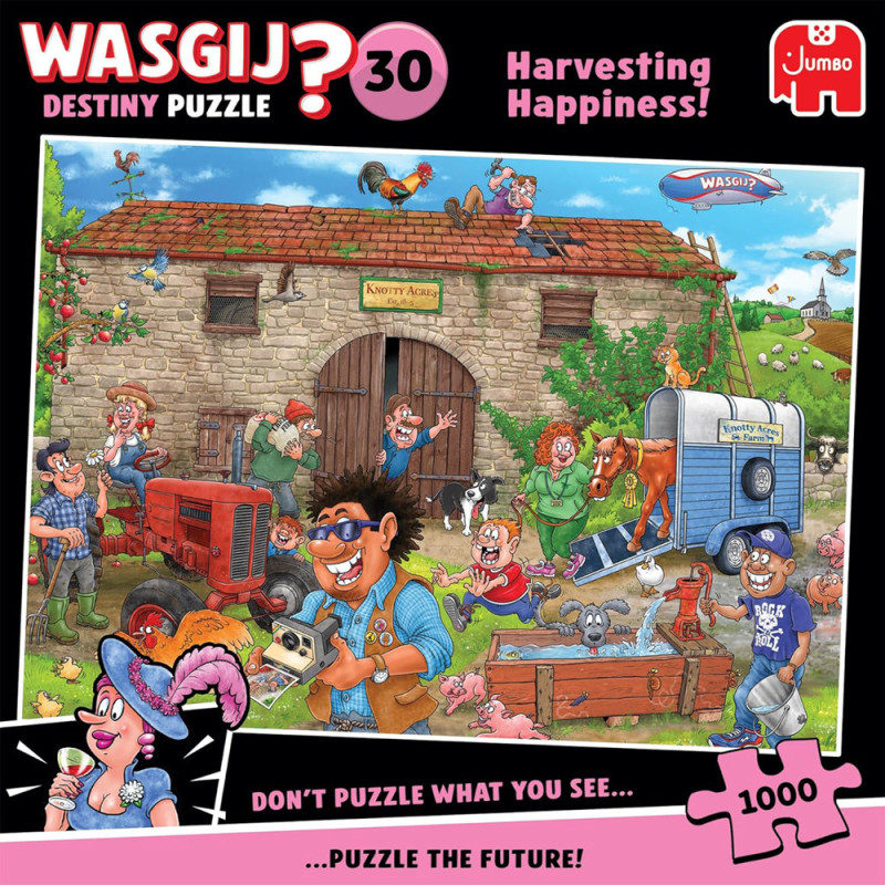 Puzzle Wasgij Destiny 30 - 1000 Pcs - Les Moissons Du Bonheur