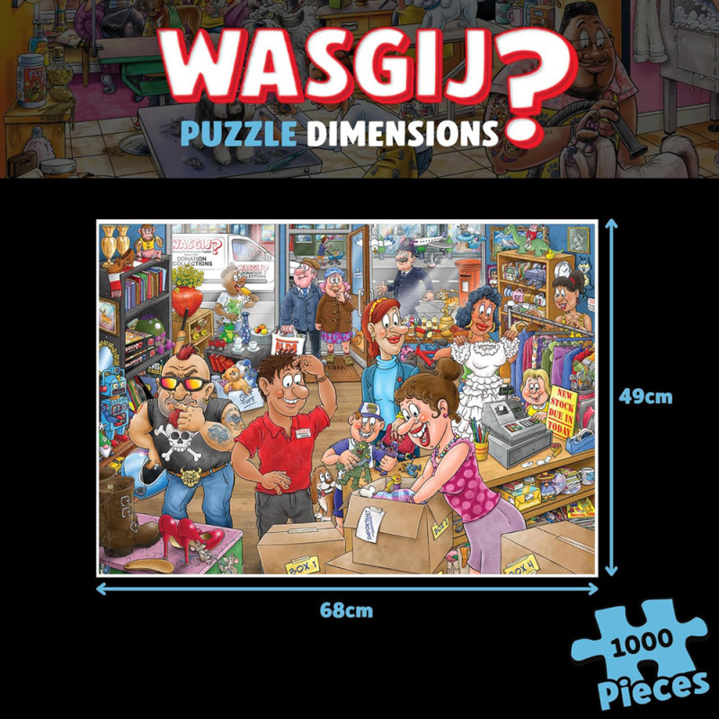 Puzzle Wasgij Mystery 29 - 1000 Pcs - Un Fiasco Embarrassant