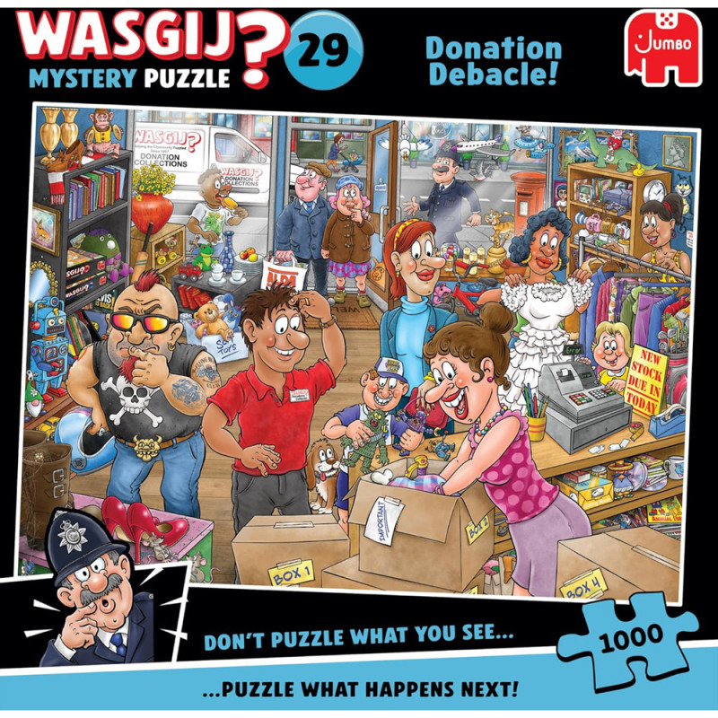 Puzzle Wasgij Mystery 29 - 1000 Pcs - Un Fiasco Embarrassant