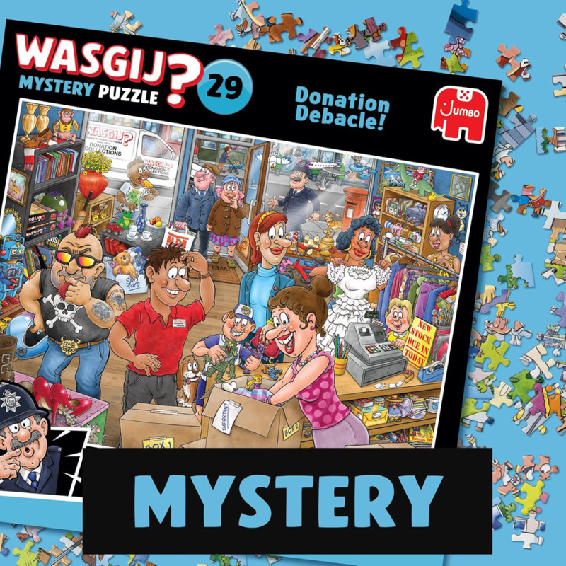 Puzzle Wasgij Mystery 29 - 1000 Pcs - Un Fiasco Embarrassant