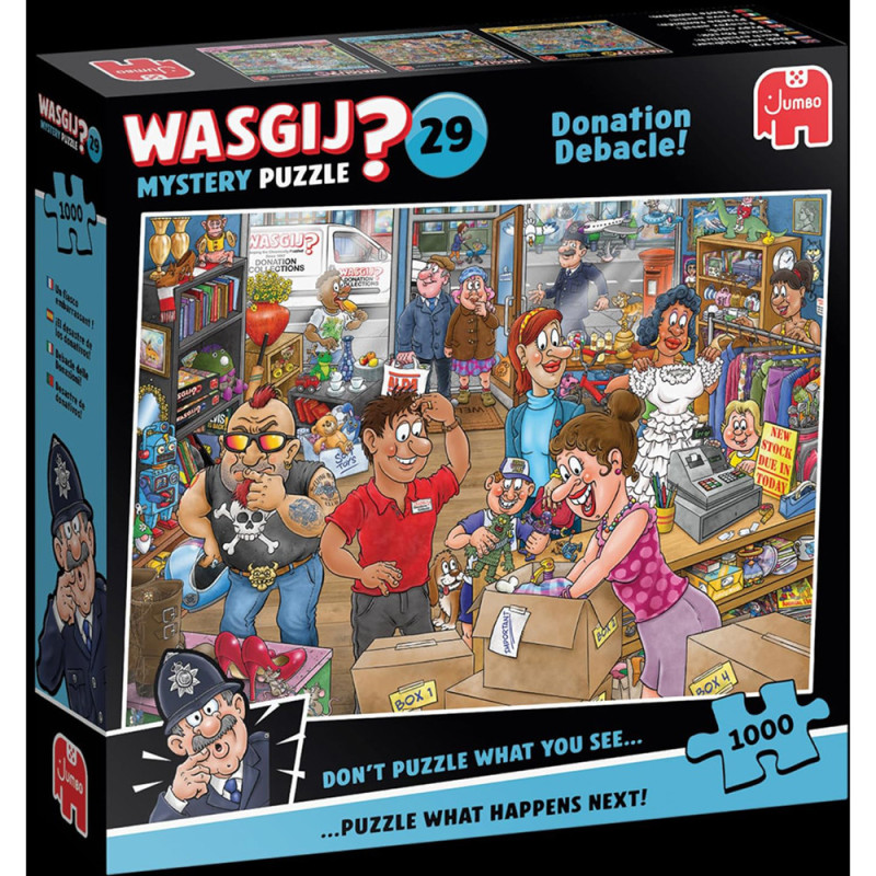 Puzzle Wasgij Mystery 29 - 1000 Pcs - Un Fiasco Embarrassant
