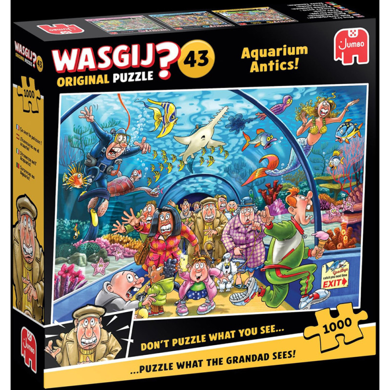 Puzzle Wasgij Original 43 - 1000 Pcs - Ça Sent Le Poisson