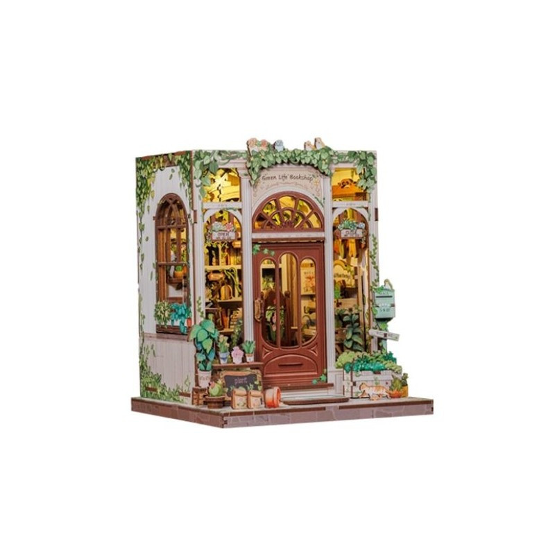 Booknook La bibliothèque florale Cutebee Diorama Jardin | Boissellerie.fr