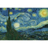 Puzzle 2000 pièces Vincent Van Gogh - La nuit étoilée
