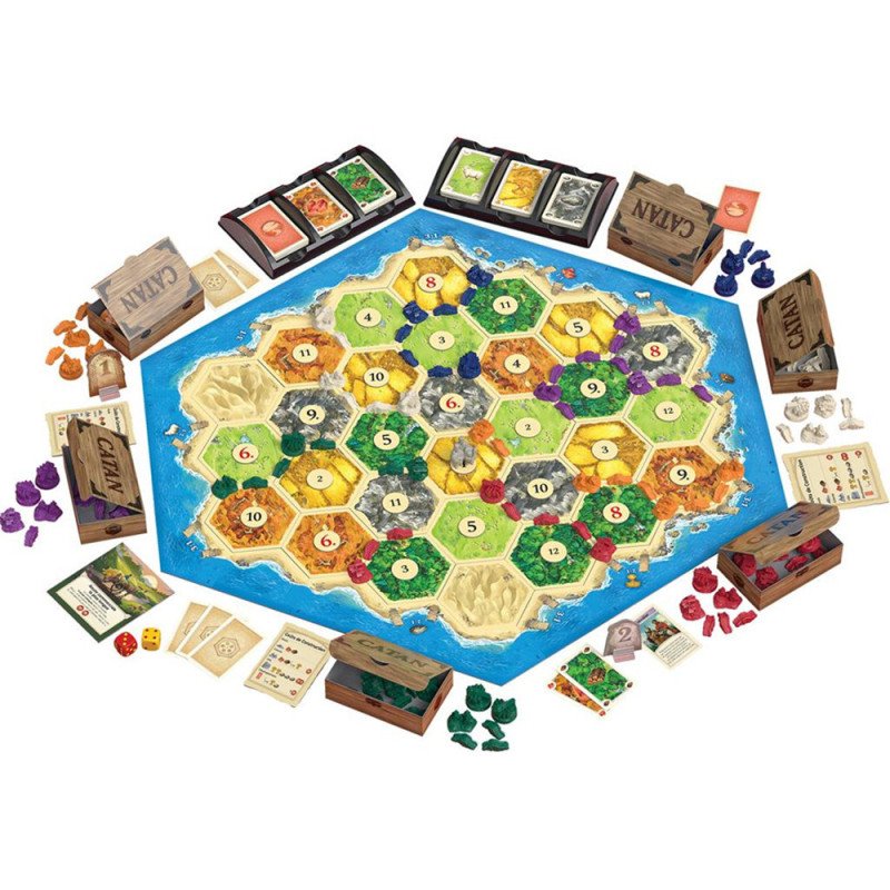 Catan : Extension 5-6 Joueurs (Édition 2025) – Plus on est de colons...