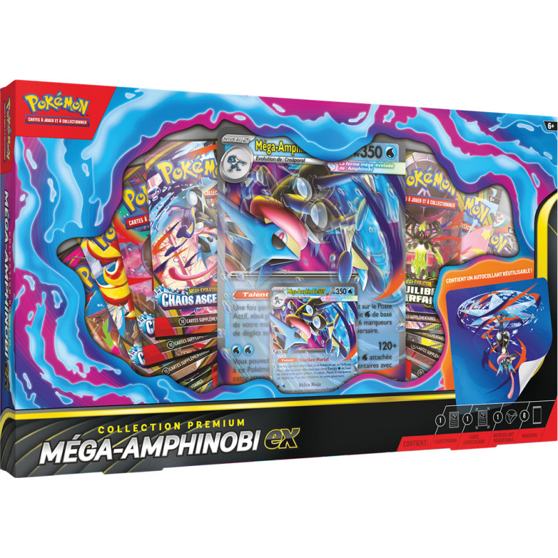 Pokémon - Collection Premium Méga‑Amphinobi‑ex