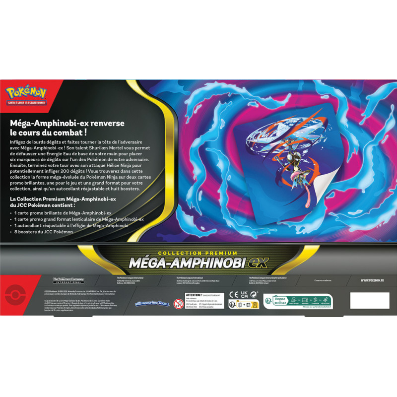 Pokémon - Collection Premium Méga‑Amphinobi‑ex