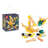 Baril Bricokid's 100 pièces - jouet bois Janod