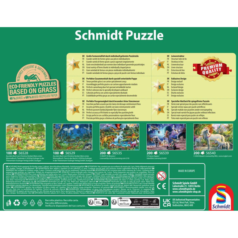 Mignon cheval dans la prairie  - puzzle de 150 pièces