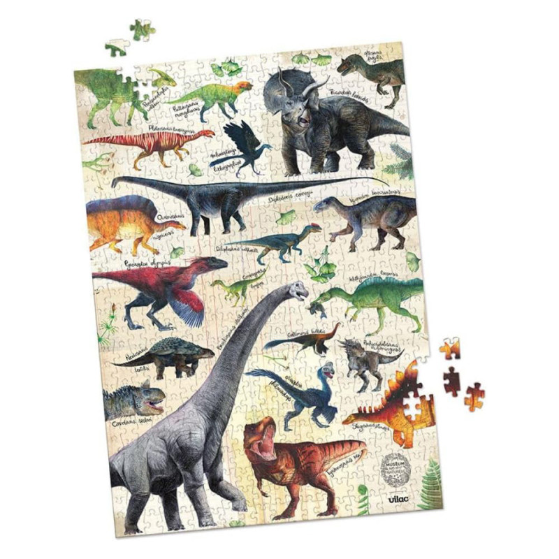 Puzzle Dinosaures – 500 pièces Vilac