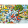 Puzzles pompiers - 3 x 24 pièces