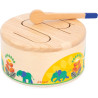 Tambour en bois pour bébé