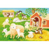 Mes amis de la ferme - 3 puzzles de 24 pièces