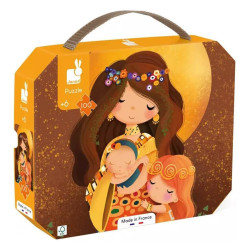 Puzzle inspiré par Klimt 100 pièces carton Janod