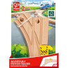 Aiguillage mécanique - Lot de 2 pour circuit de train en bois