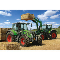Fendt 724 Vario et Fendt 716 Vario - puzzle 100 pièces