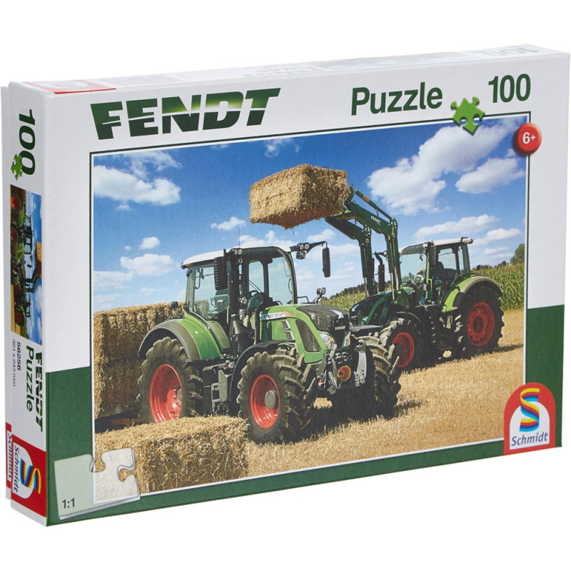 Fendt 724 Vario et Fendt 716 Vario - puzzle 100 pièces