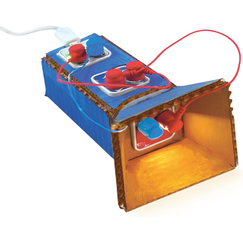 Lab Box - Apprentissage de circuits électronique - 100 circuits dès 8 ans