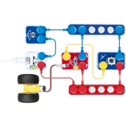 Lab Box - Apprentissage de circuits électronique - 48 pièces dès 8 ans