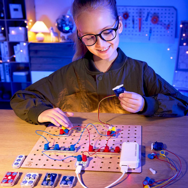 Lab Box - circuits électroniques -  Explorer Boost - 47 pièces dès 8 ans